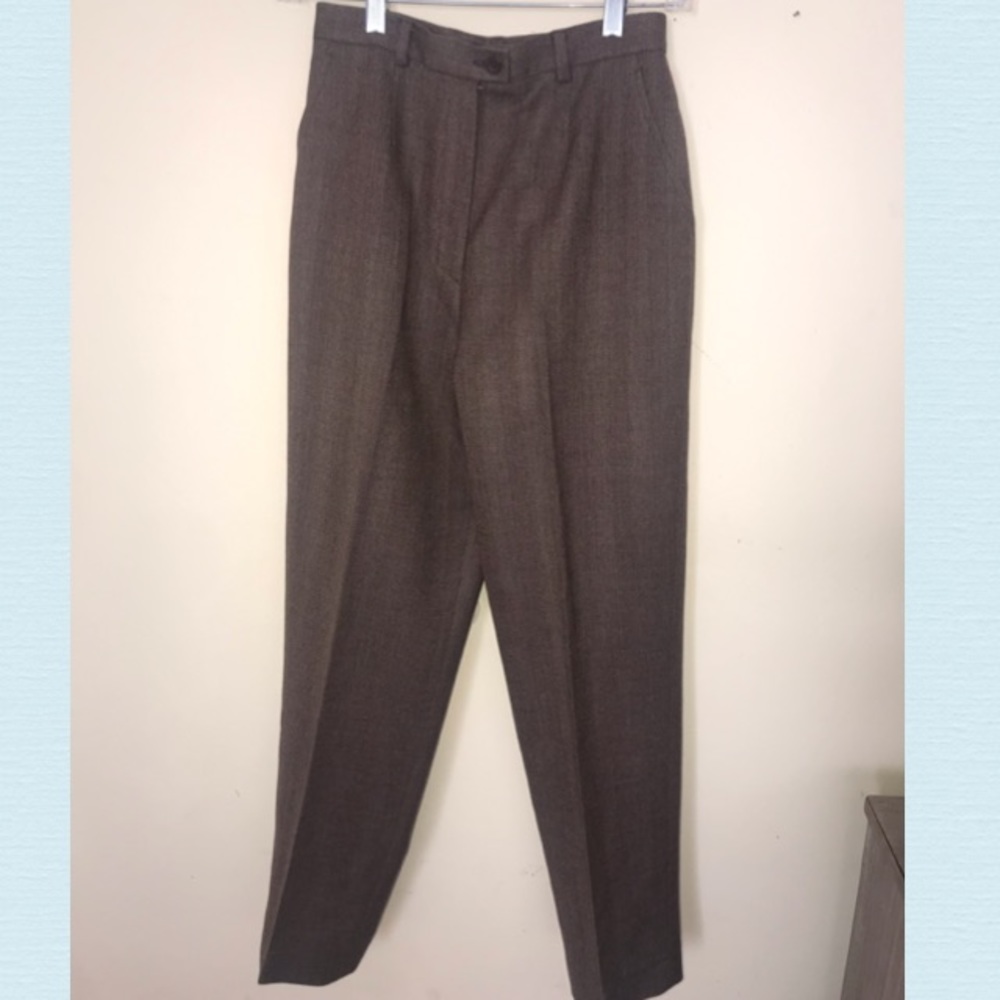 Zanella wool blend trouser pant